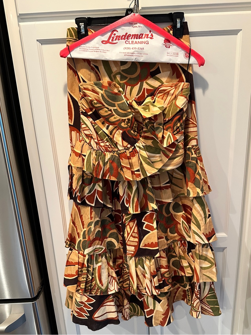 Zara Multicolor Tropical Ruffle Two-Piece Set Size S - Picture 5 of 16